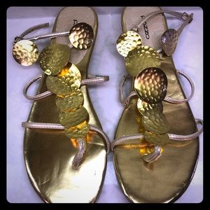 Pazzo Nile Sandals - Gold